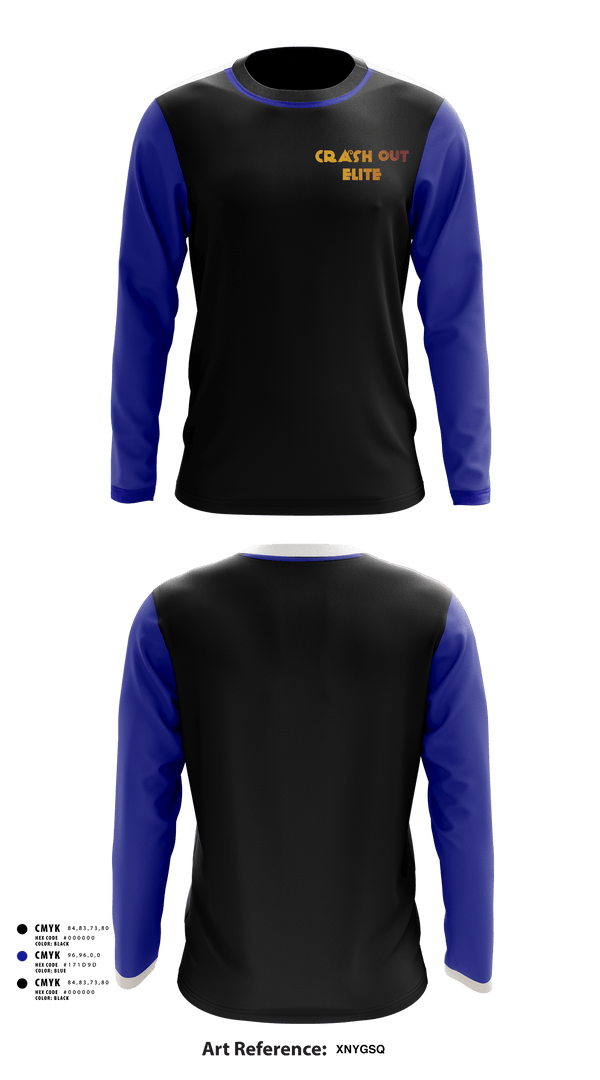Long Sleeve Performance Shirt, Crash out elite, Men's Basketball, Teamtime, Team time, sublimation, custom sports apparel, team uniforms, spirit wear, spiritwear, sports uniforms, custom shirts, team store, custom team store, fundraiser sports, apparel fundraiser