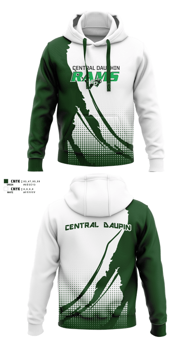 Central Dauphin High School 44934888 Hoodie - 3