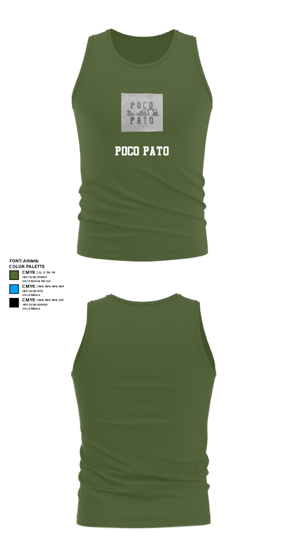 Tank Top, Poco Pato, , Teamtime, Team time, sublimation, custom sports apparel, team uniforms, spirit wear, spiritwear, sports uniforms, custom shirts, team store, custom team store, fundraiser sports, apparel fundraiser