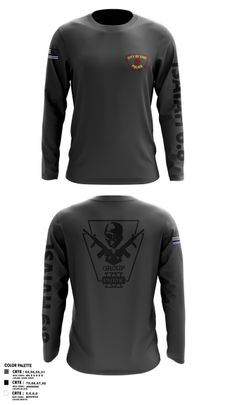 Long Sleeve Performance Polo, Erie police department, Police, Teamtime, Team time, sublimation, custom sports apparel, team uniforms, spirit wear, spiritwear, sports uniforms, custom shirts, team store, custom team store, fundraiser sports, apparel fundraiser