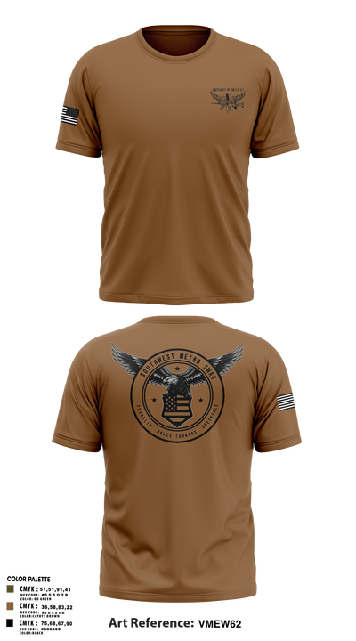 Southwest Metro SWAT 16645049 Old School Cotton Feel Shirt - 106