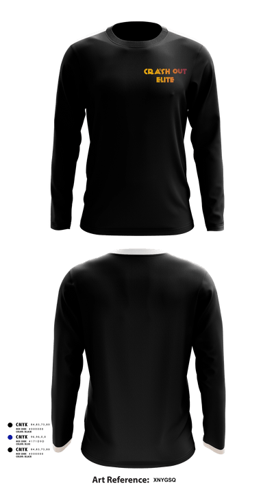 Crash out elite 80531707 Long Sleeve Performance Shirt - 2
