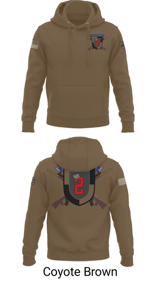 Hoodie, 2nd Battalion, Army, Teamtime, Team time, sublimation, custom sports apparel, team uniforms, spirit wear, spiritwear, sports uniforms, custom shirts, team store, custom team store, fundraiser sports, apparel fundraiser