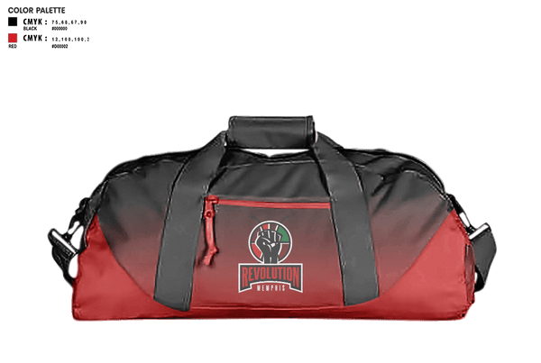 Duffle Bag, Reaves Revolution, Men's Basketball, Teamtime, Team time, sublimation, custom sports apparel, team uniforms, spirit wear, spiritwear, sports uniforms, custom shirts, team store, custom team store, fundraiser sports, apparel fundraiser