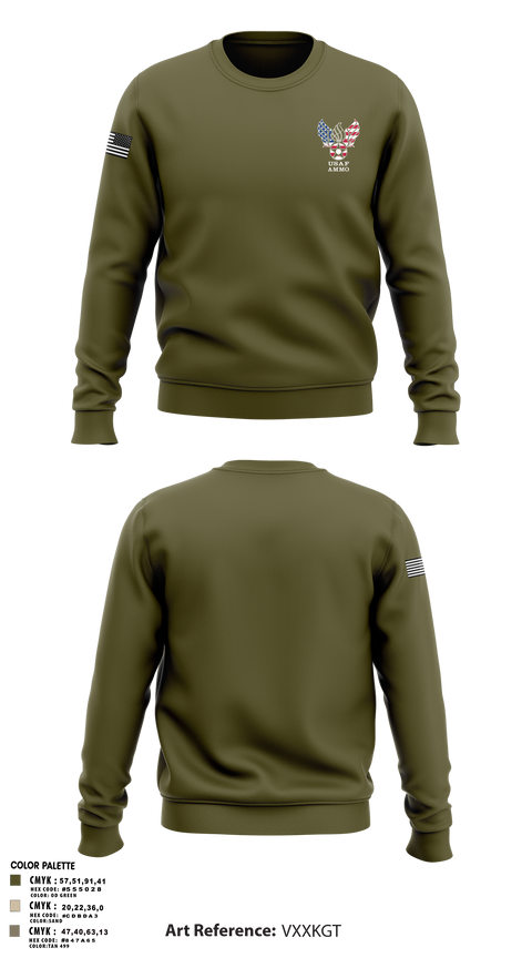 Crew Neck Sweatshirt, , Air Force, Teamtime, Team time, sublimation, custom sports apparel, team uniforms, spirit wear, spiritwear, sports uniforms, custom shirts, team store, custom team store, fundraiser sports, apparel fundraiser