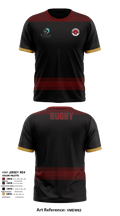 Rattlers rugby 88318311 Short Sleeve Performance Shirt - 9