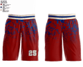 Bulldogs 22176001 Mens Basketball Shorts - 1