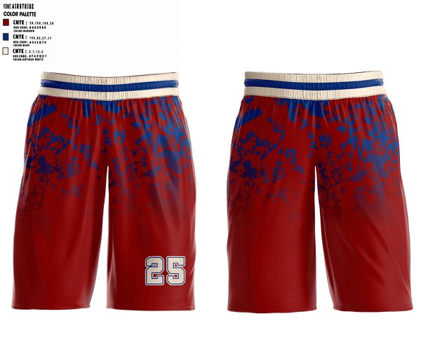 Mens Basketball Shorts, Bulldogs, Men's Basketball, Teamtime, Team time, sublimation, custom sports apparel, team uniforms, spirit wear, spiritwear, sports uniforms, custom shirts, team store, custom team store, fundraiser sports, apparel fundraiser