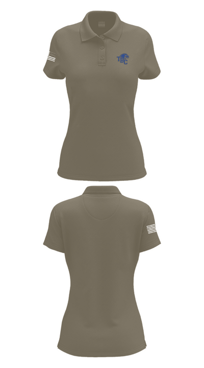 Trinity Baptist College Volleyball 38346393 Women's Short Sleeve Performance Polo  - 23