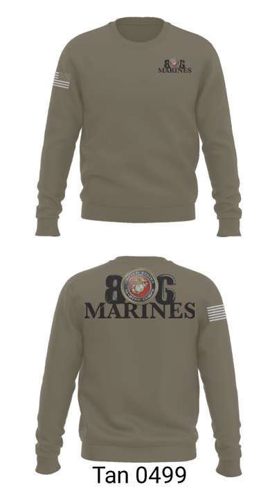 806 Marines 13874790 Crew Neck Sweatshirt - 65