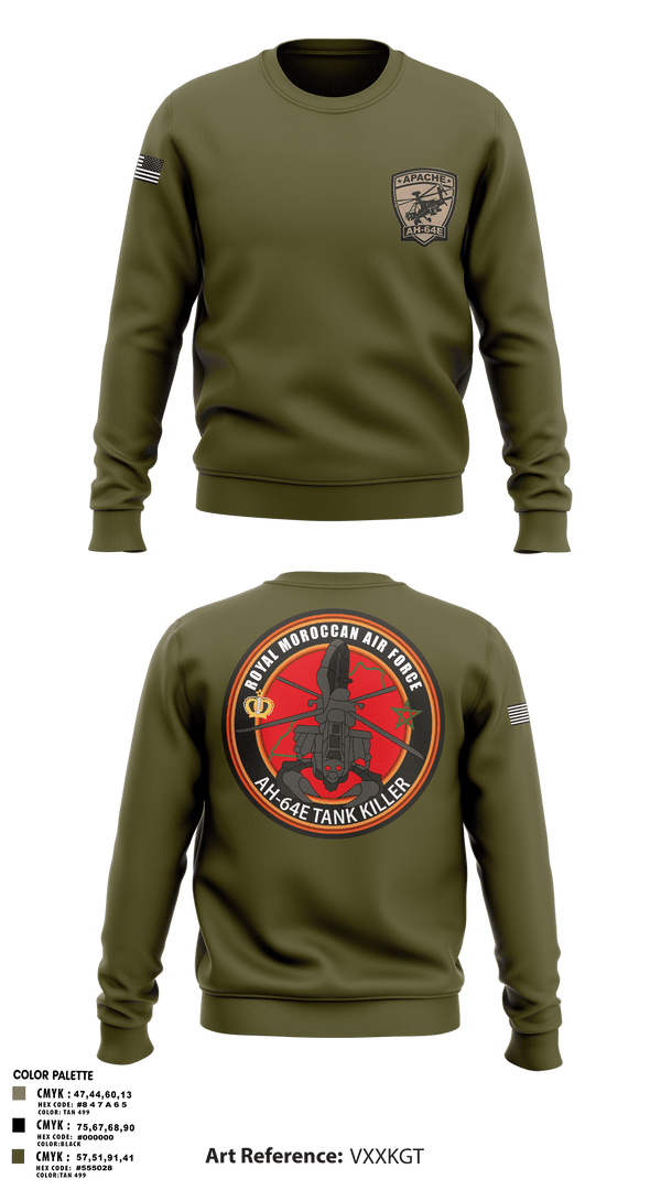 Crew Neck Sweatshirt, 8 BAFRA, Air Force, Teamtime, Team time, sublimation, custom sports apparel, team uniforms, spirit wear, spiritwear, sports uniforms, custom shirts, team store, custom team store, fundraiser sports, apparel fundraiser