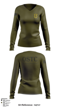 Fort Campbell & Redstone Arsenal - Office of Special Trial Counsel 55135476 Women's Long Sleeve V-neck Shirt - 4