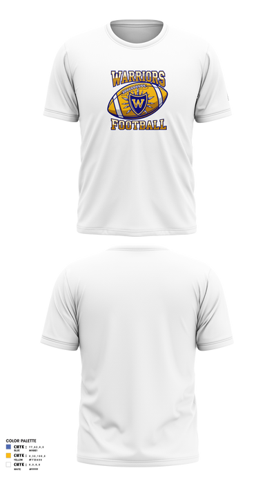 Wiesbaden Warriors 33101048 Short Sleeve Performance Shirt - 2
