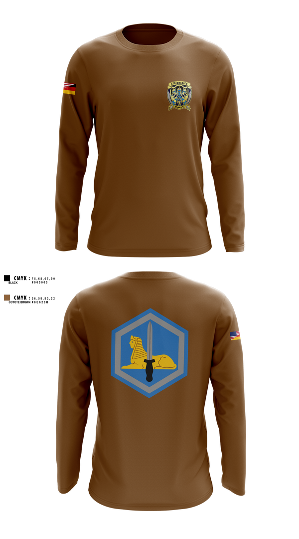 Long Sleeve Performance Shirt, HHC, 66th MIB-T, , Teamtime, Team time, sublimation, custom sports apparel, team uniforms, spirit wear, spiritwear, sports uniforms, custom shirts, team store, custom team store, fundraiser sports, apparel fundraiser