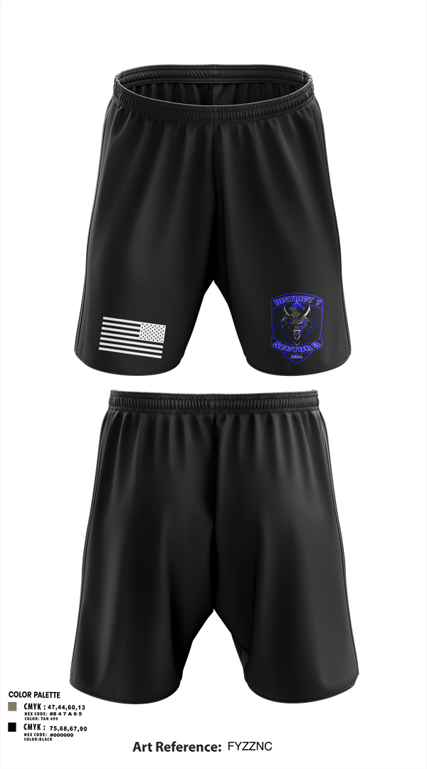 Athletic Shorts With Pockets, DISTRICT 1 SECTOR 3, , Teamtime, Team time, sublimation, custom sports apparel, team uniforms, spirit wear, spiritwear, sports uniforms, custom shirts, team store, custom team store, fundraiser sports, apparel fundraiser