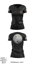 B Co. 3rd Recon Bn Force Reconnaissance3rd Recon Co.3rd Reconnaissance 55773170 Women's Short Sleeve V-neck Shirt - 4