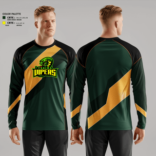 Long Sleeve Performance Shirt, Yakima Vipers, Football, Teamtime, Team time, sublimation, custom sports apparel, team uniforms, spirit wear, spiritwear, sports uniforms, custom shirts, team store, custom team store, fundraiser sports, apparel fundraiser