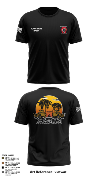 Old School Cotton Feel Shirt, Charger Co. / 2-112th Infantry Battalion, National Guard, Teamtime, Team time, sublimation, custom sports apparel, team uniforms, spirit wear, spiritwear, sports uniforms, custom shirts, team store, custom team store, fundraiser sports, apparel fundraiser