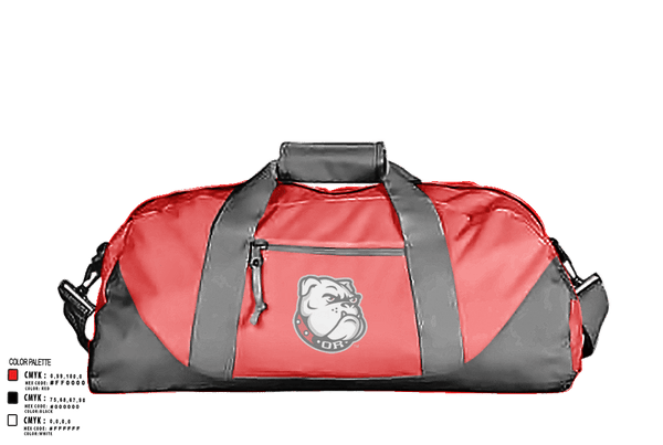 Duffle Bag, Old Rochester Regional High School, Spirit Store, Teamtime, Team time, sublimation, custom sports apparel, team uniforms, spirit wear, spiritwear, sports uniforms, custom shirts, team store, custom team store, fundraiser sports, apparel fundraiser