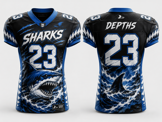 Sharks Football Jersey - ChatGPT