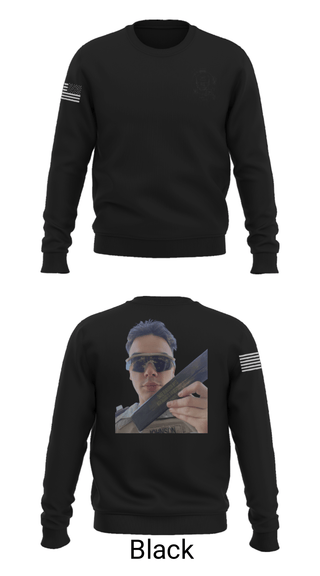 Crew Neck Sweatshirt, 374TH CECI, Army, Teamtime, Team time, sublimation, custom sports apparel, team uniforms, spirit wear, spiritwear, sports uniforms, custom shirts, team store, custom team store, fundraiser sports, apparel fundraiser