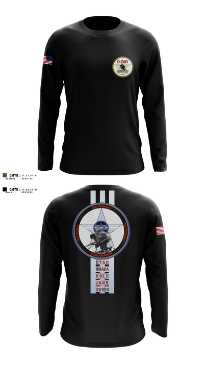 D-Day Ohio, Inc Long Sleeve Performance Shirt 5