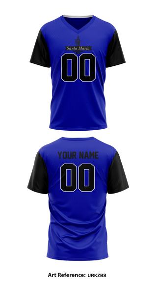 Mens Soccer Jersey, Santa Maria, Men's Soccer, Teamtime, Team time, sublimation, custom sports apparel, team uniforms, spirit wear, spiritwear, sports uniforms, custom shirts, team store, custom team store, fundraiser sports, apparel fundraiser