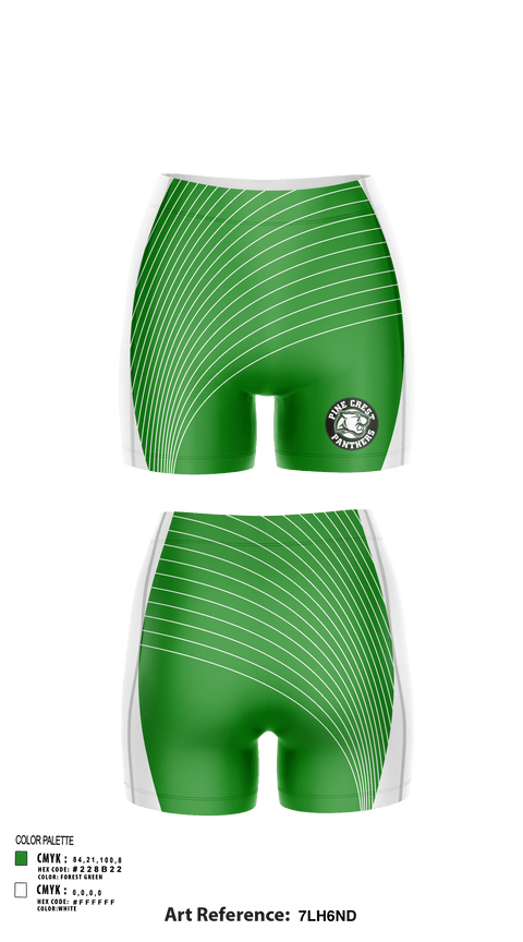 Women's Shorts, Pine Crest School (Upper School) Volleyball, Women's Volleyball, Teamtime, Team time, sublimation, custom sports apparel, team uniforms, spirit wear, spiritwear, sports uniforms, custom shirts, team store, custom team store, fundraiser sports, apparel fundraiser