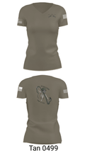Q Troop 4/278th 47138510 Women's Short Sleeve V-neck Shirt - 68