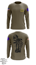 962D QUARTERMASTER COMPANY (MORTUARY AFFAIRS) 48662806 Long Sleeve Performance Shirt - 1