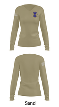 51SFS Metal Tigers 2477629 Women's Long Sleeve V-neck Shirt - 97