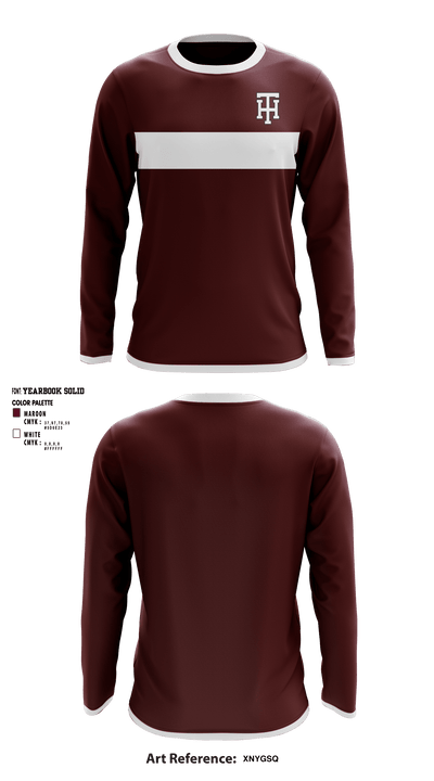 Agates 75737074 Long Sleeve Performance Shirt - 1