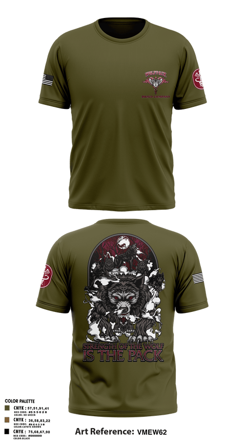 Old School Cotton Feel Shirt, Bravo Company, MRBn, Fort Belvoir, Army, Teamtime, Team time, sublimation, custom sports apparel, team uniforms, spirit wear, spiritwear, sports uniforms, custom shirts, team store, custom team store, fundraiser sports, apparel fundraiser