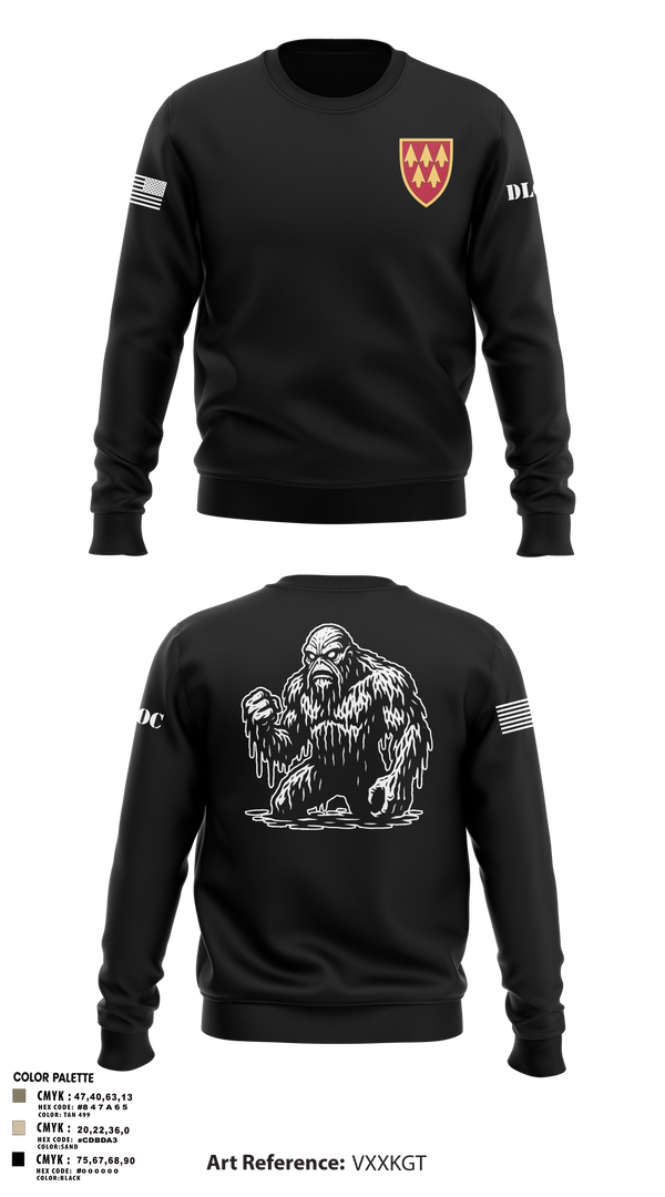 Crew Neck Sweatshirt, DLOC, , Teamtime, Team time, sublimation, custom sports apparel, team uniforms, spirit wear, spiritwear, sports uniforms, custom shirts, team store, custom team store, fundraiser sports, apparel fundraiser