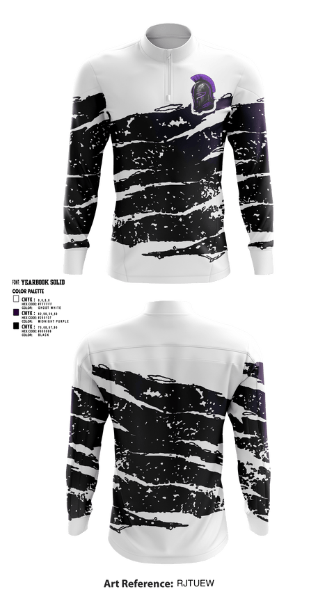 Quarter Zip Jacket, Spartans, Men's Basketball, Teamtime, Team time, sublimation, custom sports apparel, team uniforms, spirit wear, spiritwear, sports uniforms, custom shirts, team store, custom team store, fundraiser sports, apparel fundraiser