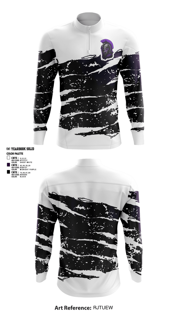 Quarter Zip Jacket, Spartans, Men's Basketball, Teamtime, Team time, sublimation, custom sports apparel, team uniforms, spirit wear, spiritwear, sports uniforms, custom shirts, team store, custom team store, fundraiser sports, apparel fundraiser