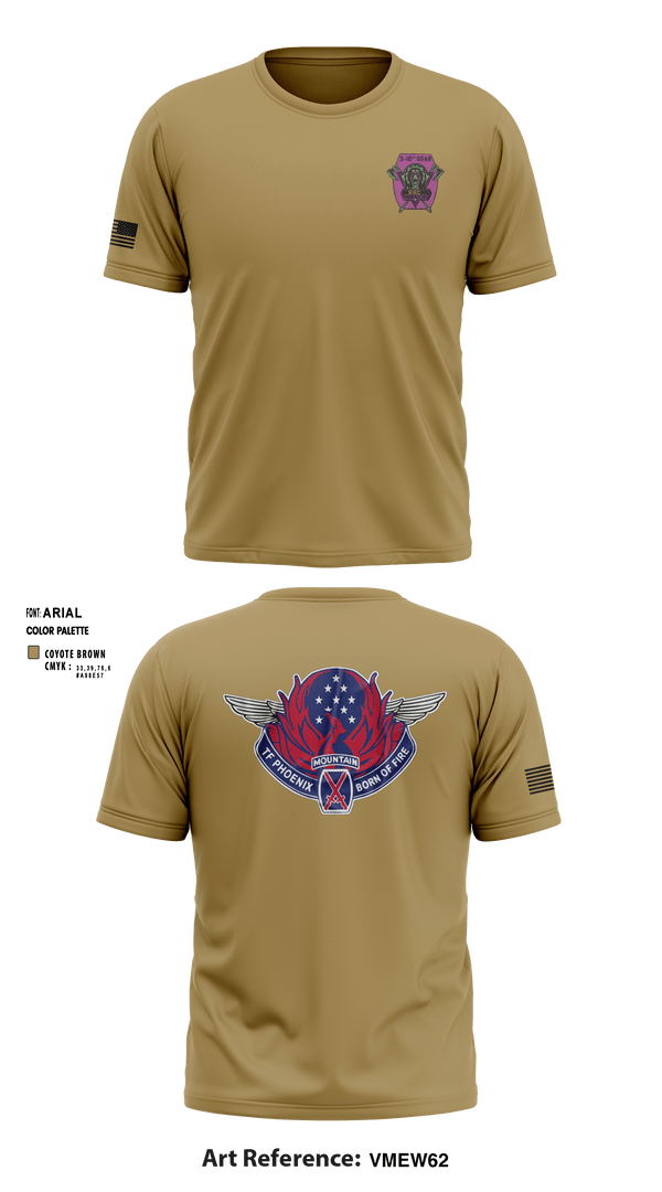 Short Sleeve Performance Shirt, HHC 3-10 GSAB, Army, Teamtime, Team time, sublimation, custom sports apparel, team uniforms, spirit wear, spiritwear, sports uniforms, custom shirts, team store, custom team store, fundraiser sports, apparel fundraiser