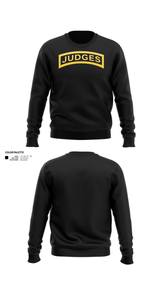 1st Platoon Judges, 10th Chemical Company 40480140 Crew Neck Sweatshirt - 51