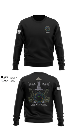 117th Intel Squadron 88574563 Crew Neck Sweatshirt - 100