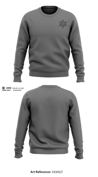 Wetzel County Sheriff Crew Neck Sweatshirt - 21