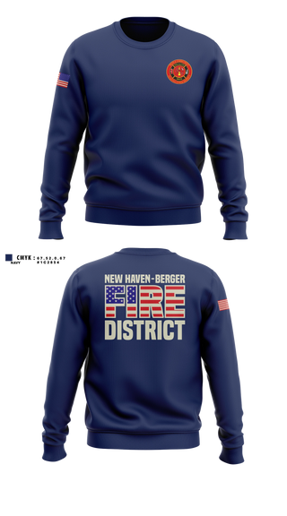 NEW HAVEN - BERGER FIRE DISTRICT Crew Neck Sweatshirt - 11