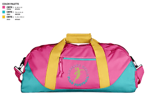 Duffle Bag, Acreage Girls Flag Football, Football, Teamtime, Team time, sublimation, custom sports apparel, team uniforms, spirit wear, spiritwear, sports uniforms, custom shirts, team store, custom team store, fundraiser sports, apparel fundraiser