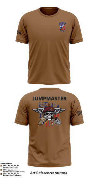 Short Sleeve Performance Shirt, 647 Quartermaster Company, Army, Teamtime, Team time, sublimation, custom sports apparel, team uniforms, spirit wear, spiritwear, sports uniforms, custom shirts, team store, custom team store, fundraiser sports, apparel fundraiser
