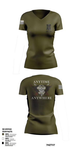 Women's Short Sleeve Vneck Shirt, 946th FRSD, Army, Teamtime, Team time, sublimation, custom sports apparel, team uniforms, spirit wear, spiritwear, sports uniforms, custom shirts, team store, custom team store, fundraiser sports, apparel fundraiser