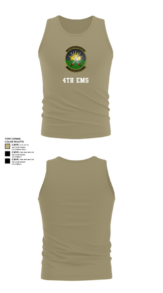 Tank Top, 4th EMS, Air Force, Teamtime, Team time, sublimation, custom sports apparel, team uniforms, spirit wear, spiritwear, sports uniforms, custom shirts, team store, custom team store, fundraiser sports, apparel fundraiser