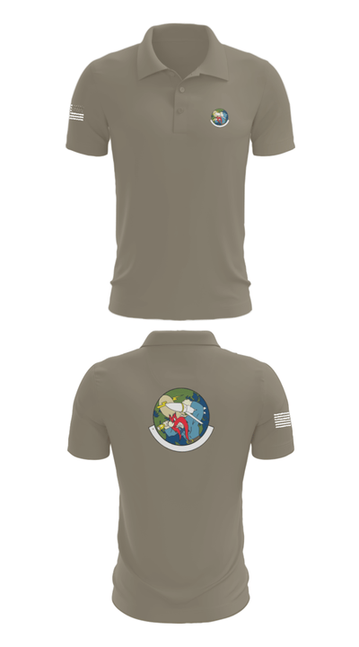 20th Intelligence Squadron 92115320 Short Sleeve Performance Polo - 67