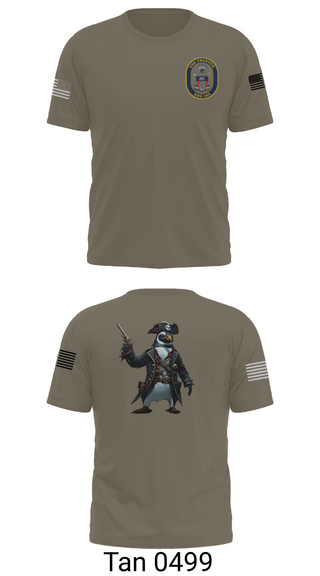 Old School Cotton Feel Shirt, USS TRUXTUN DDG 103, Navy, Teamtime, Team time, sublimation, custom sports apparel, team uniforms, spirit wear, spiritwear, sports uniforms, custom shirts, team store, custom team store, fundraiser sports, apparel fundraiser