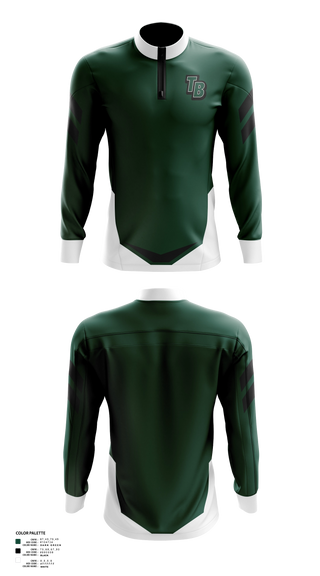 Quarter Zip Jacket, Twelve Bridges Rhinos, Men's Volleyball, Teamtime, Team time, sublimation, custom sports apparel, team uniforms, spirit wear, spiritwear, sports uniforms, custom shirts, team store, custom team store, fundraiser sports, apparel fundraiser