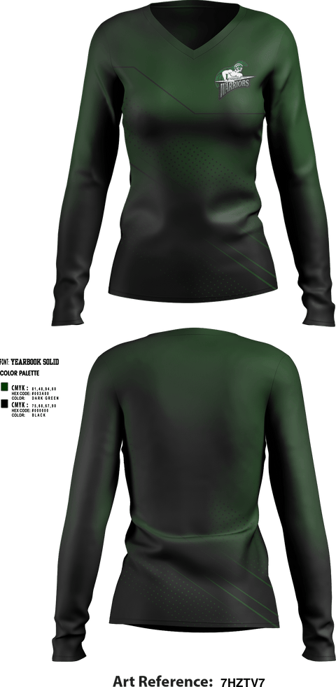 Women's Long Sleeve Vneck Shirt, North Union Middle School, Women's Volleyball, Teamtime, Team time, sublimation, custom sports apparel, team uniforms, spirit wear, spiritwear, sports uniforms, custom shirts, team store, custom team store, fundraiser sports, apparel fundraiser