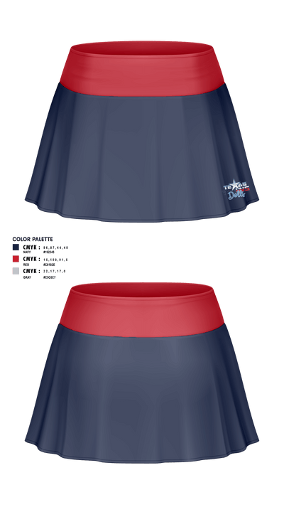 Texas Titans Youth Football 17189264 Skort - 3
